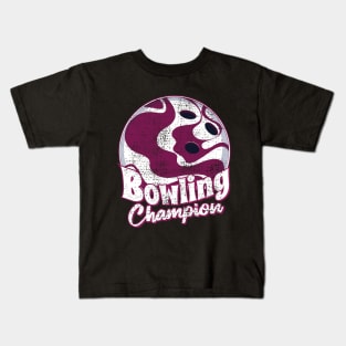 Bowling Champion Kids T-Shirt